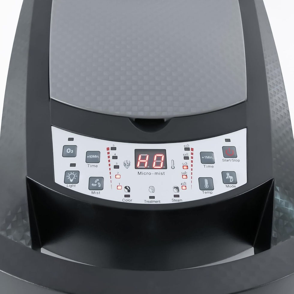 Thumbnail: 700W Professional Hair Steamer - Height-Adjustable Standing Hair Treatment