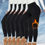 Thumbnail: 5 Pack Womens Thermal Fleece Lined High Waisted Leggings