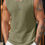 Thumbnail: Ribbed Knit Tank Tops in Solid Colors for Casual Wear Sleeveless 