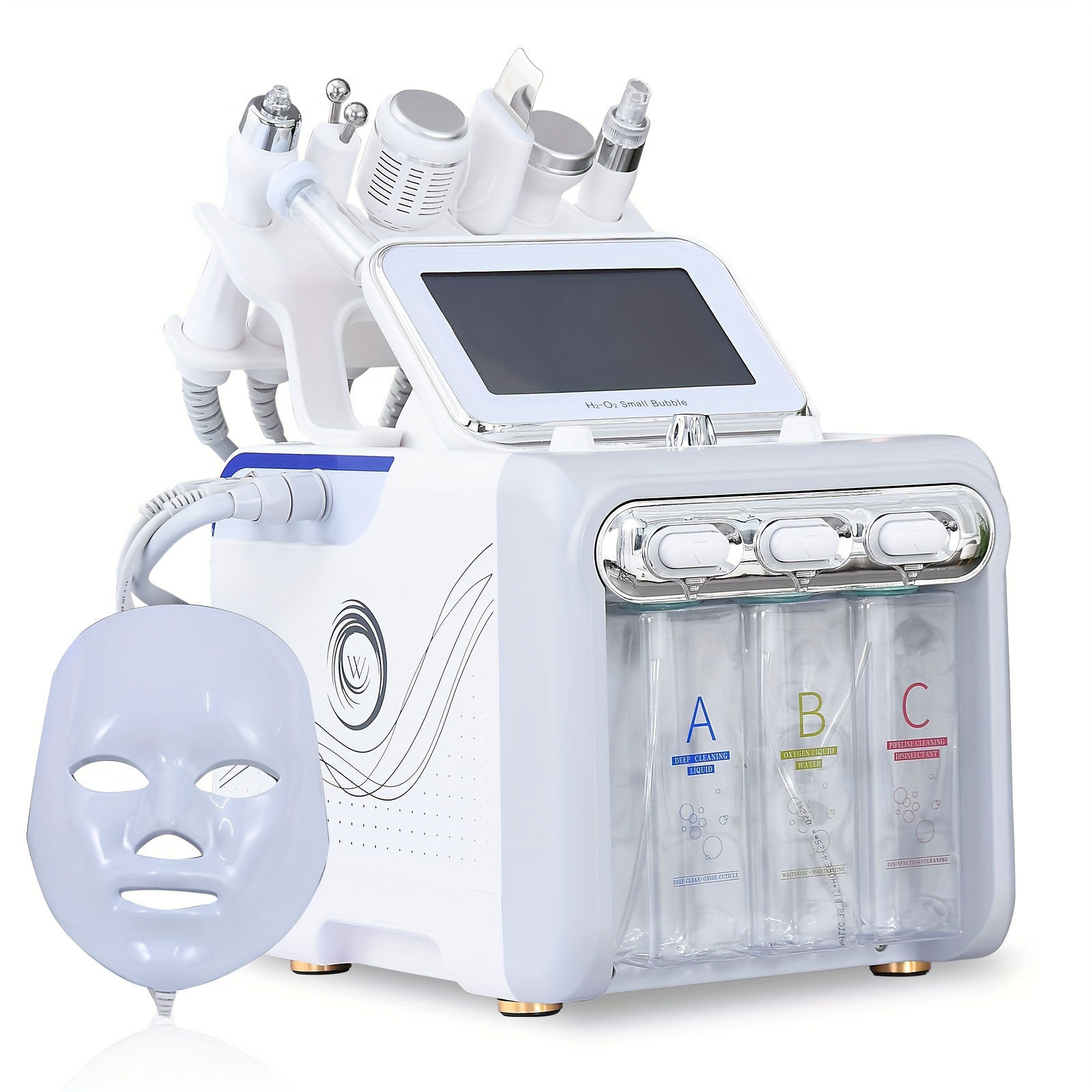 7-in-1 H2O2 Beauty Skin Cleaning Hydrogen-Oxygen Facial Machine