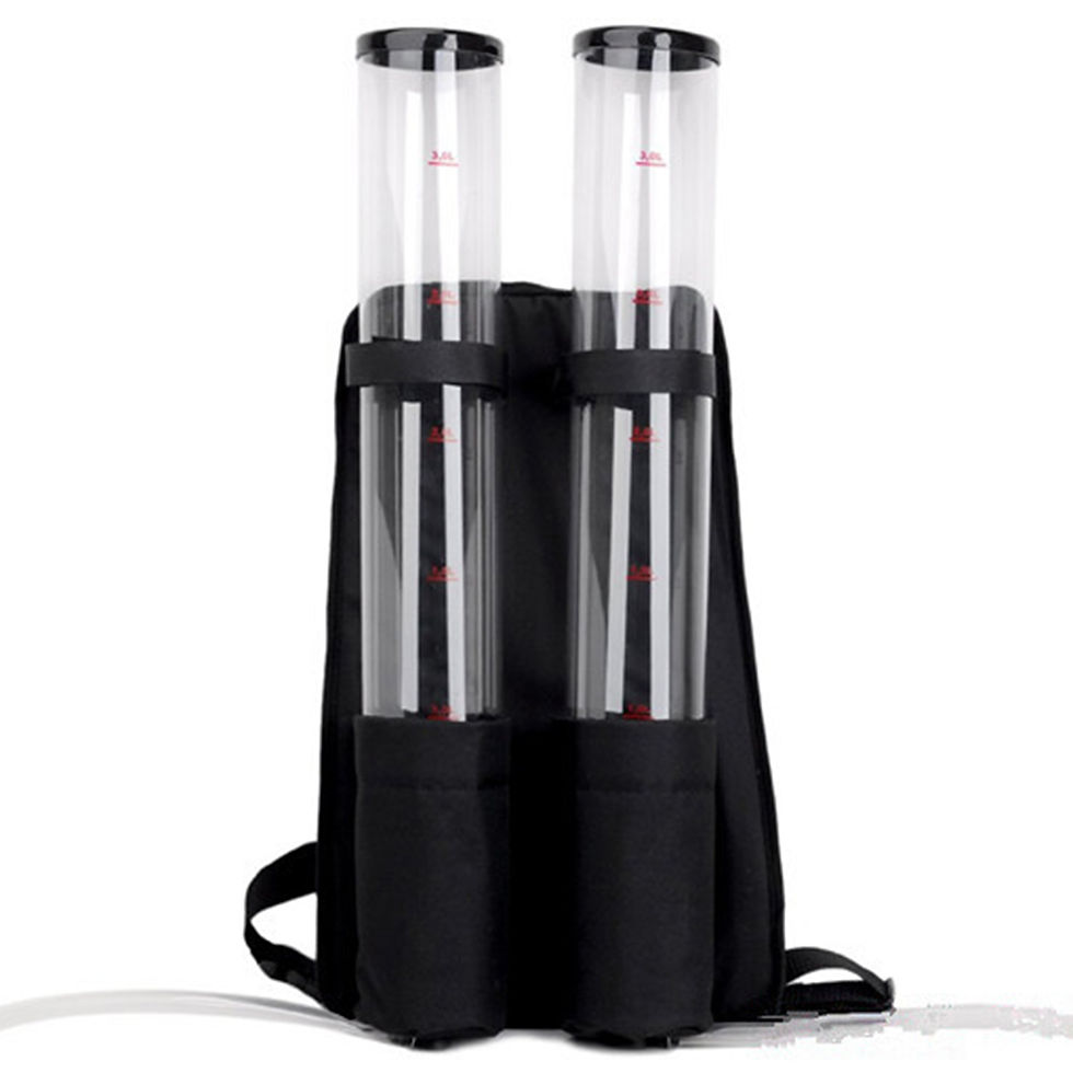 6L Backpack Dispenser Drinking Device Machine Dual Tank Drink Dispenser 