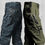 Thumbnail: 2pcs Men's Tactical Pants, 100% Polyester Solid Color Casual Outdoor