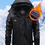 Thumbnail: Winter Ski Jacket Warm Fleece Lined Coat 