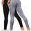 Thumbnail: 2 Piece Workout Leggings Sets For Women, Gym Scrunch Butt Butt Lifting Seamless 
