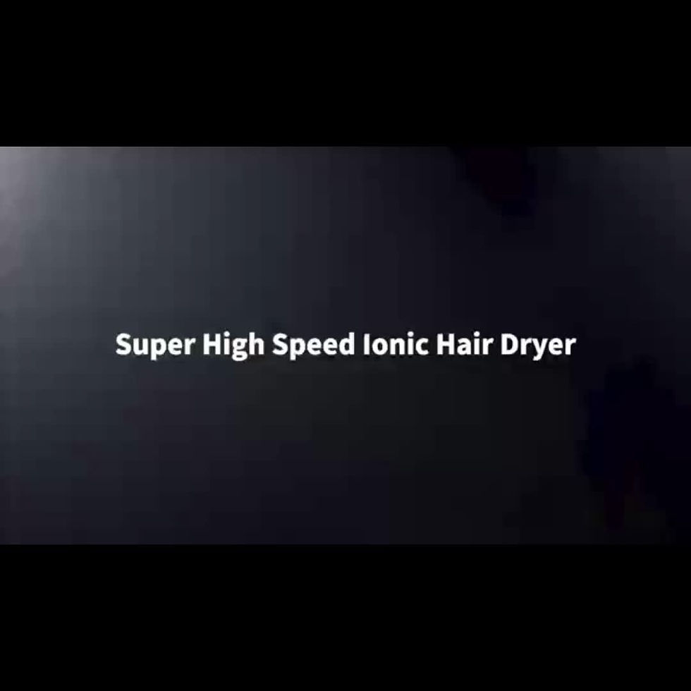 Thumbnail: High-Speed Brushless Motor Hair Dryer, Low Noise, Multi-Temp Settings