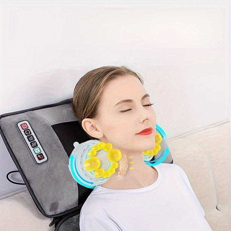 Thumbnail: Full Body Massage Mattress, Neck Kneading, Airbag Hot Compress Waist Massager