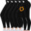 Thumbnail: Five-pack women's leggings solid color tummy-control high waist soft yoga pants 