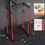 Thumbnail: Adjustable Weight Cage with Pulley System, Multi-Function Power Cage