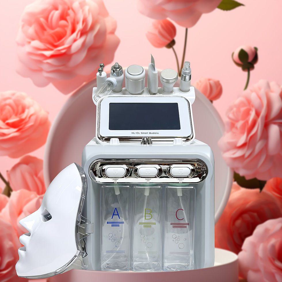 Home 7-In-1 Hydrogen Oxygen Beauty Skin Cleansing Spa, Scraping And Exfoliating