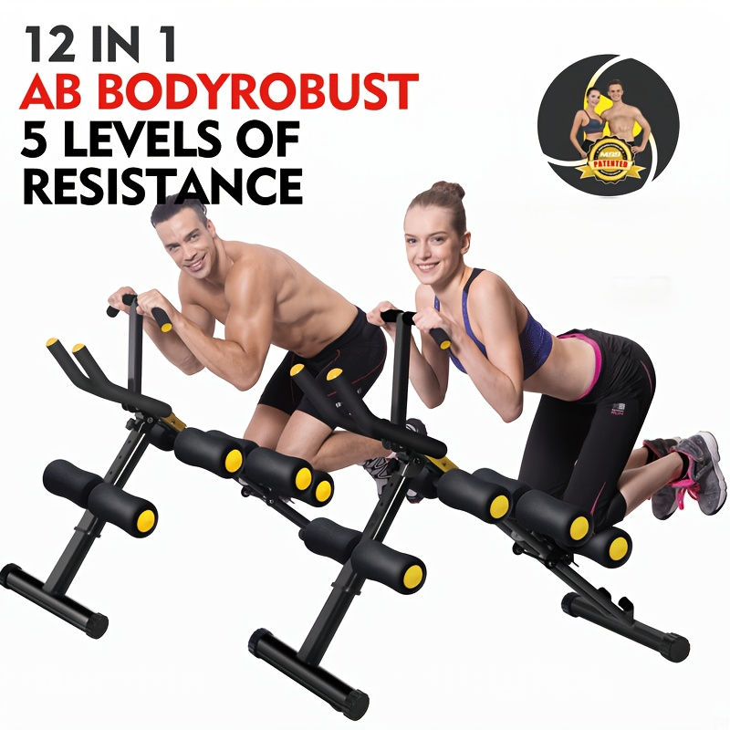 Thumbnail: Adjustable Full Body Workout Machine - Core Strength & Ab Trainer
