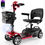 Thumbnail: Electric 4-wheeled Motorcycle/Folding 4 Wheel For Adults, Elderly
