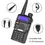 Thumbnail: 4 PCS Walkie Talkie UV 5R 8W Ham Radio