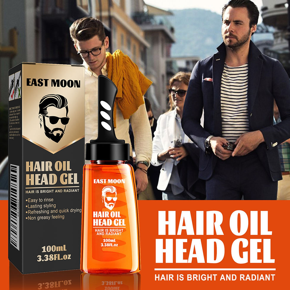 Thumbnail: Long-Lasting Fluffy Men's Hair Styling Gel and Wax