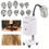 Thumbnail: 10 Pcs Professional Hair Dyeing Kit - Nano Hair Steamer Vertical Hat for Salon