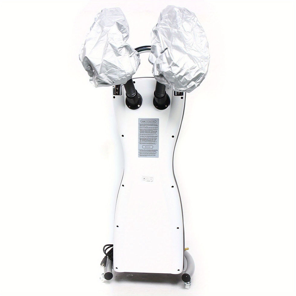 Thumbnail: Salon Hair Steamer Oil Treatment Machine with Retractable and Adjustable Hose