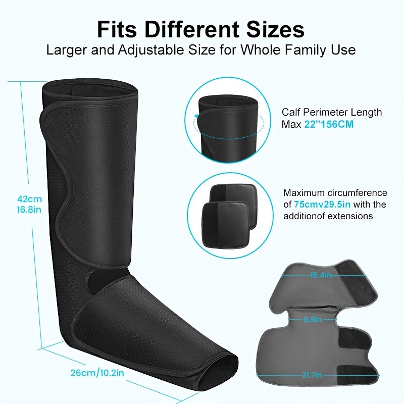 Thumbnail: Leg Air Massager for Enhanced Circulation & Relaxation - Handheld Controller