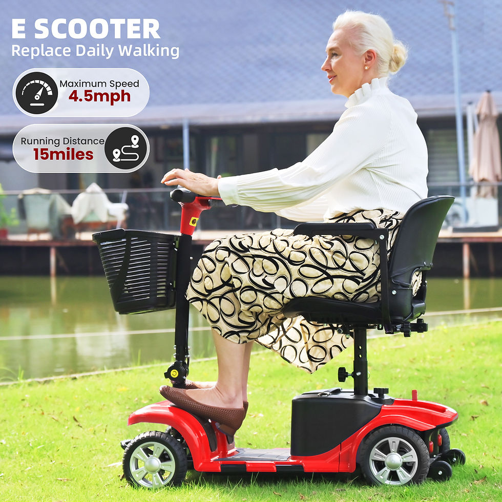 Thumbnail: Electric scooter for adults and seniors 