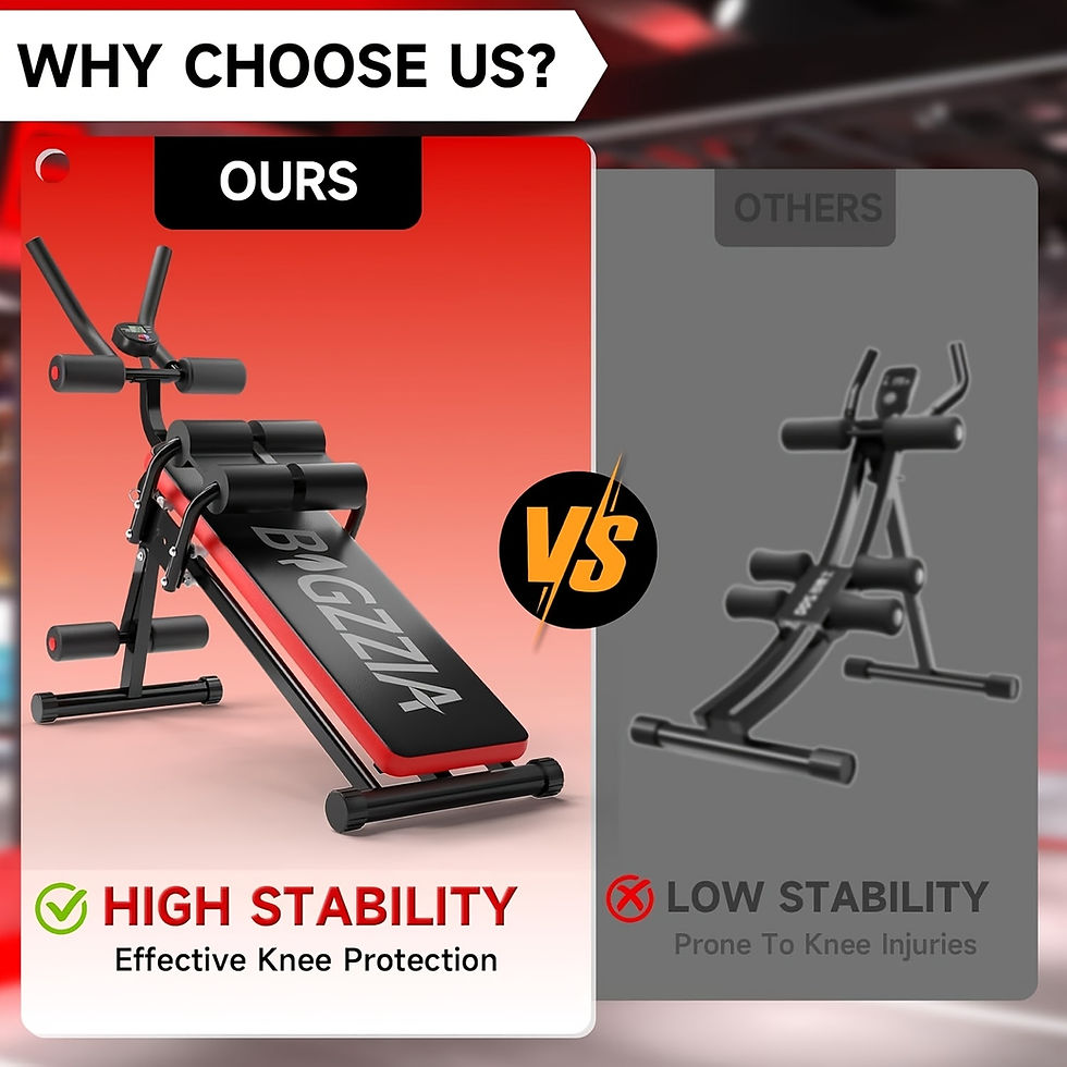 Thumbnail: Foldable Fitness Stool, Load-bearing 149.69kg/330lbs, Ab Machine