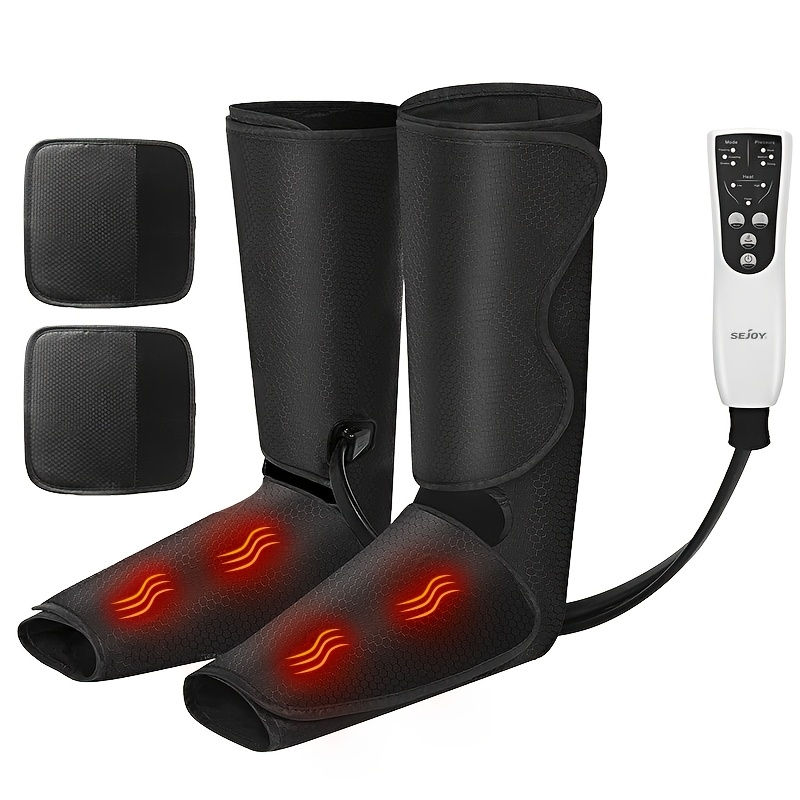 Leg Air Massager for Enhanced Circulation & Relaxation - Handheld Controller