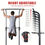Thumbnail: Pull Up Bar Dip Station, Height Adjustable Dip Bar Stand For Home Gym