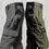 Thumbnail: 2pcs Men's Tactical Pants, 100% Polyester Solid Color Casual Outdoor