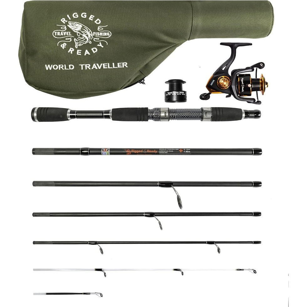 Travel Fishing rod & Reel & Case collection