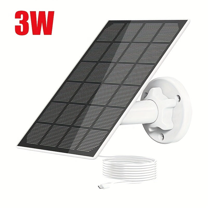 Thumbnail: 5W/3W/2W Small Solar Panel For Security Cameras 