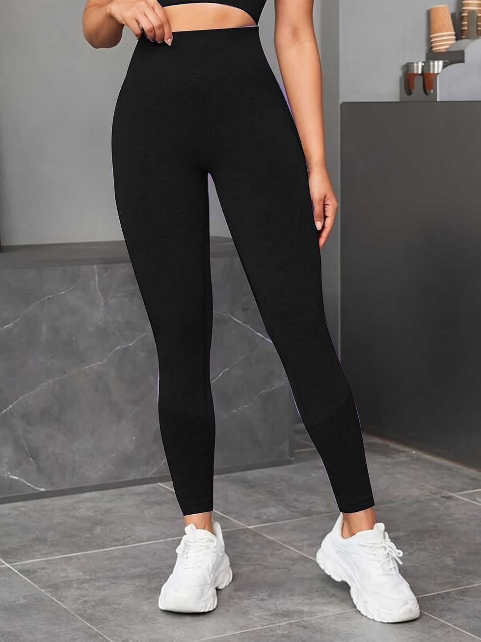 Thumbnail: 2 Piece Workout Leggings Sets For Women, Gym Scrunch Butt Butt Lifting Seamless 