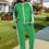 Thumbnail: Plus Size Jogging Suit Sets For Women 2pcs Sweatsuit 