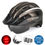 Thumbnail: Road Bike Helmet for Men Women Visor Goggles LED Rear Light 