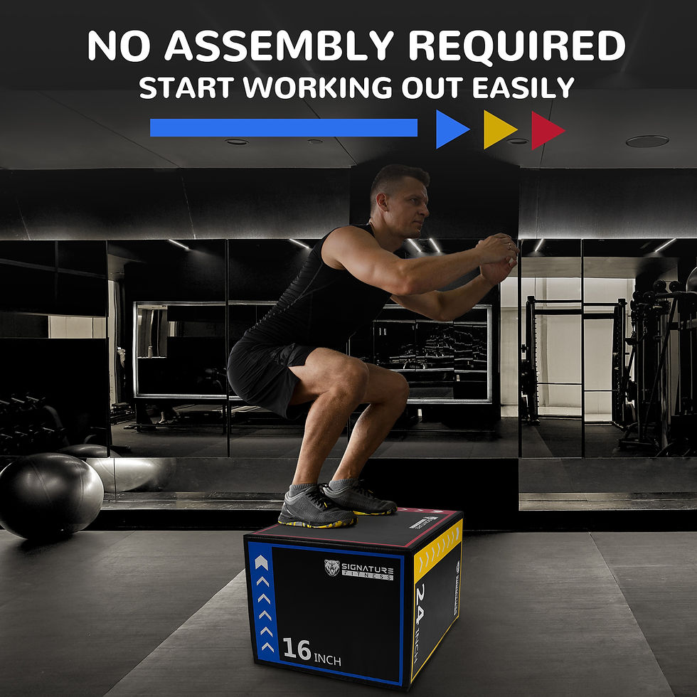Thumbnail: 3-in-1 Rotatable Plyometric Box Jumping Exercise Trainer 