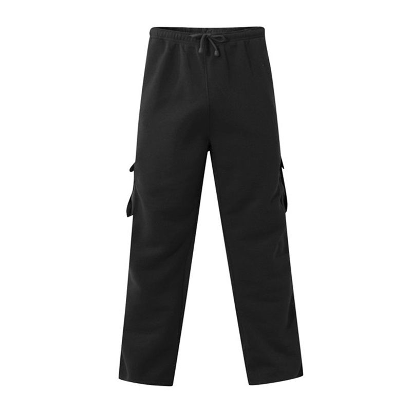 Thumbnail: Loose Cargo Pants Casual Drawstring Elastic Waist 