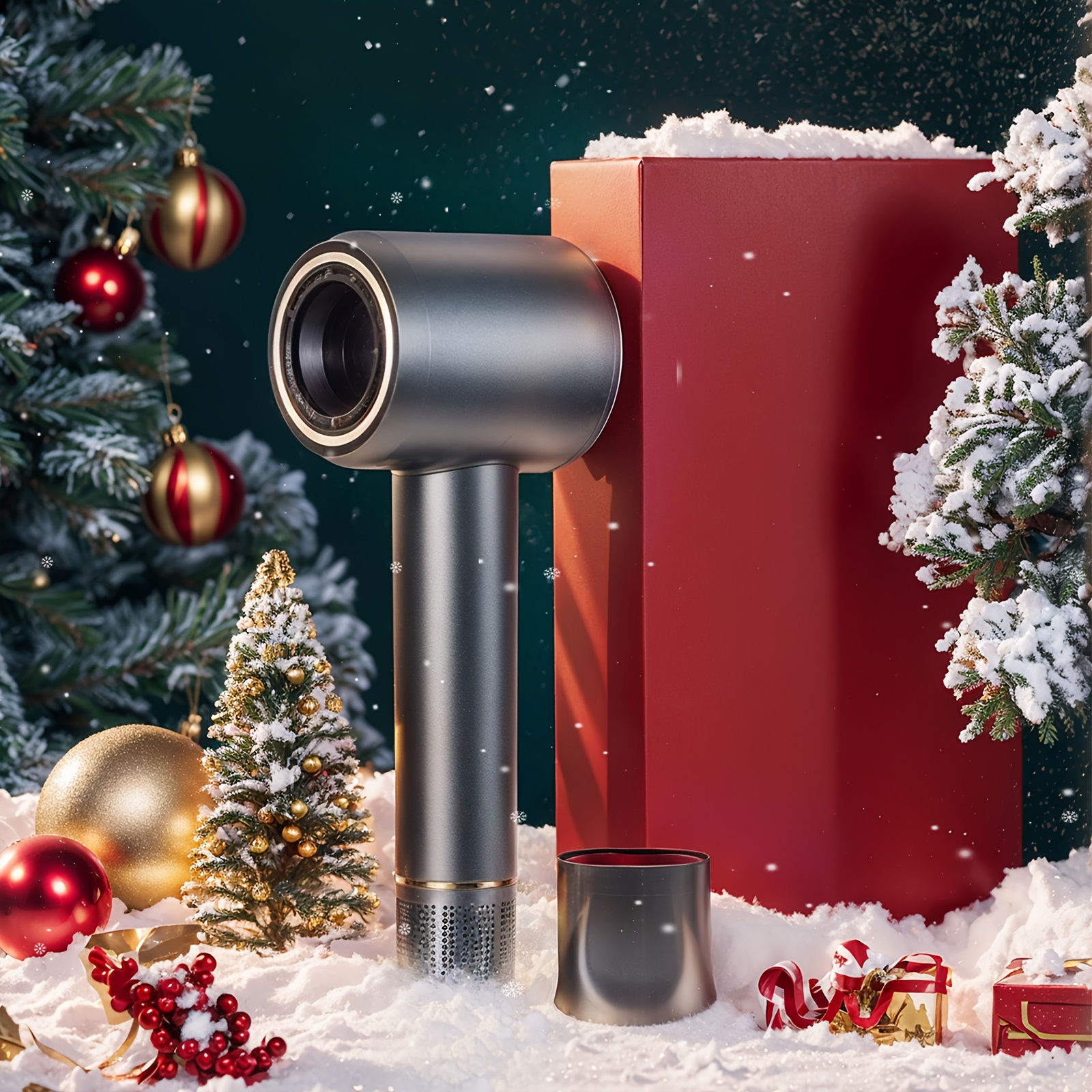 Hair Dryer - Ionic Blow Dryer With Concentrator For All Hair Types