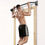 Thumbnail: 36" Heavy Duty Wall Mounted Doorway Pull Up Bar, Multifunctional 