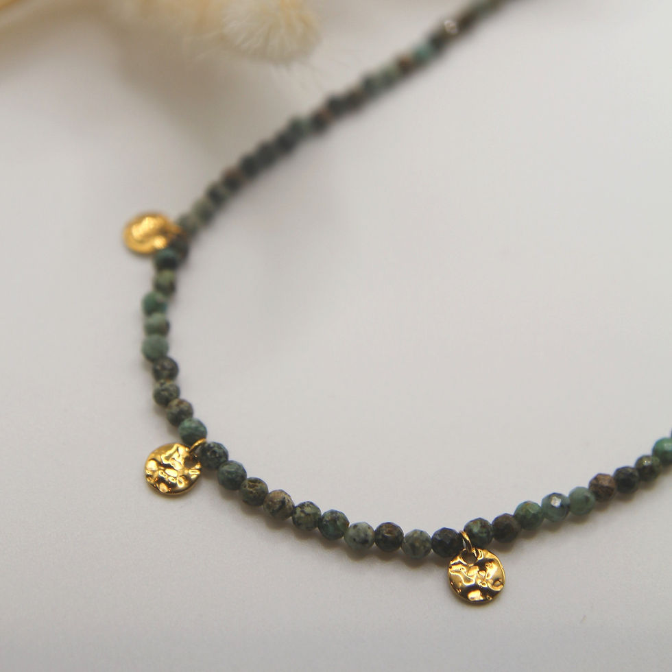 Miniature : Collier Vini turquoise