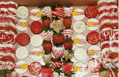 Arranged Food and Objects