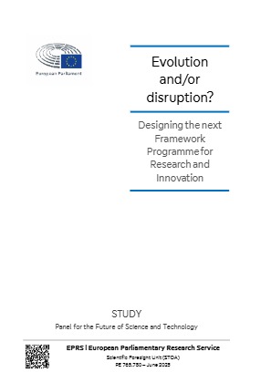 Project Result Preview - Final report: 'Evolution and/or disruption?  Designing the next Framework Programme 
for Research and Innovation'  