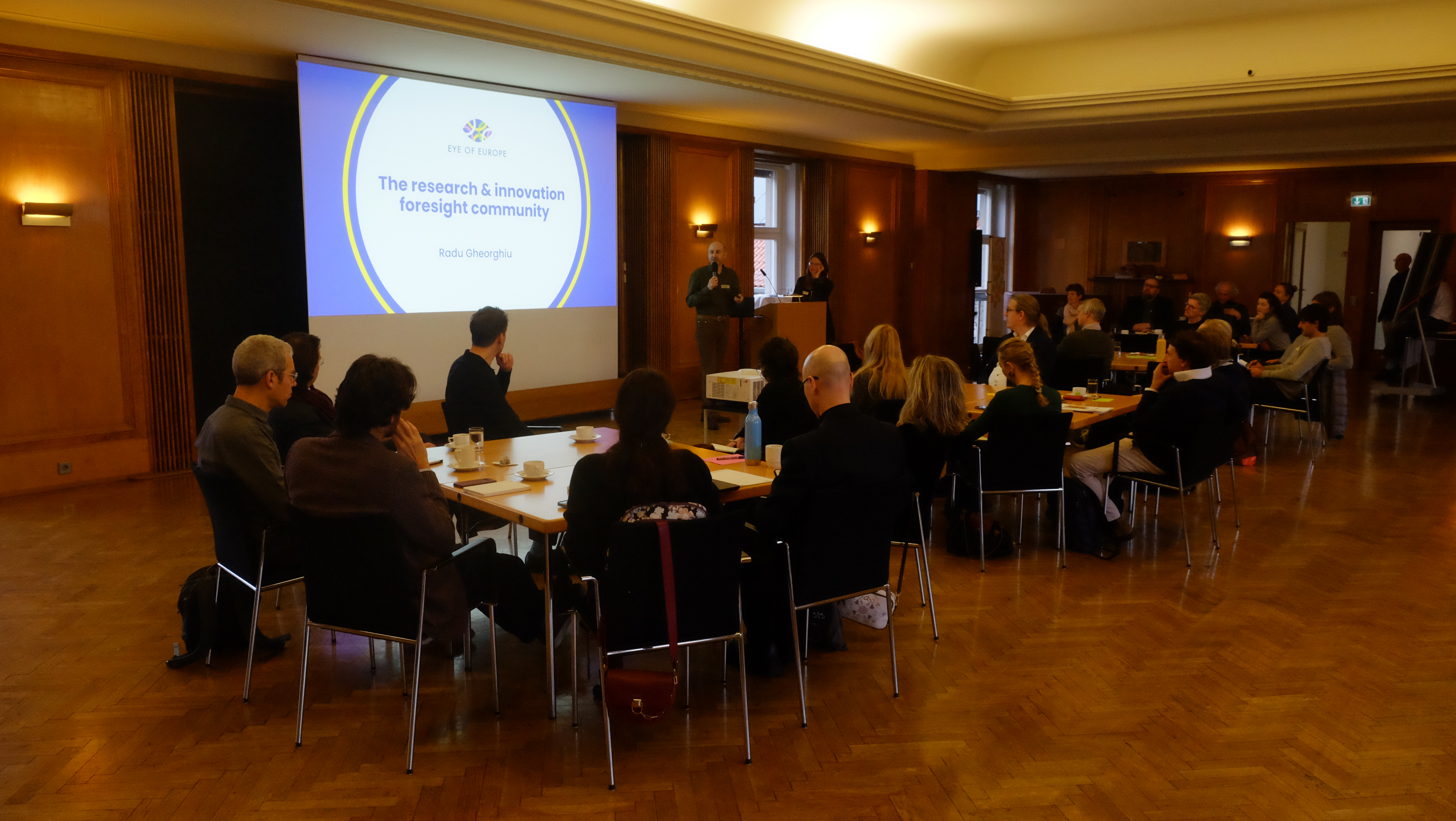 Opening presentation by Radu Georghiou, Eye of Europe Coordinator