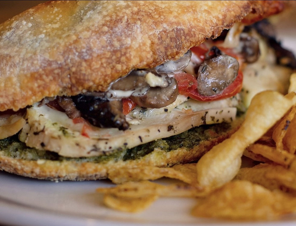 Chicken Pesto Grinder image