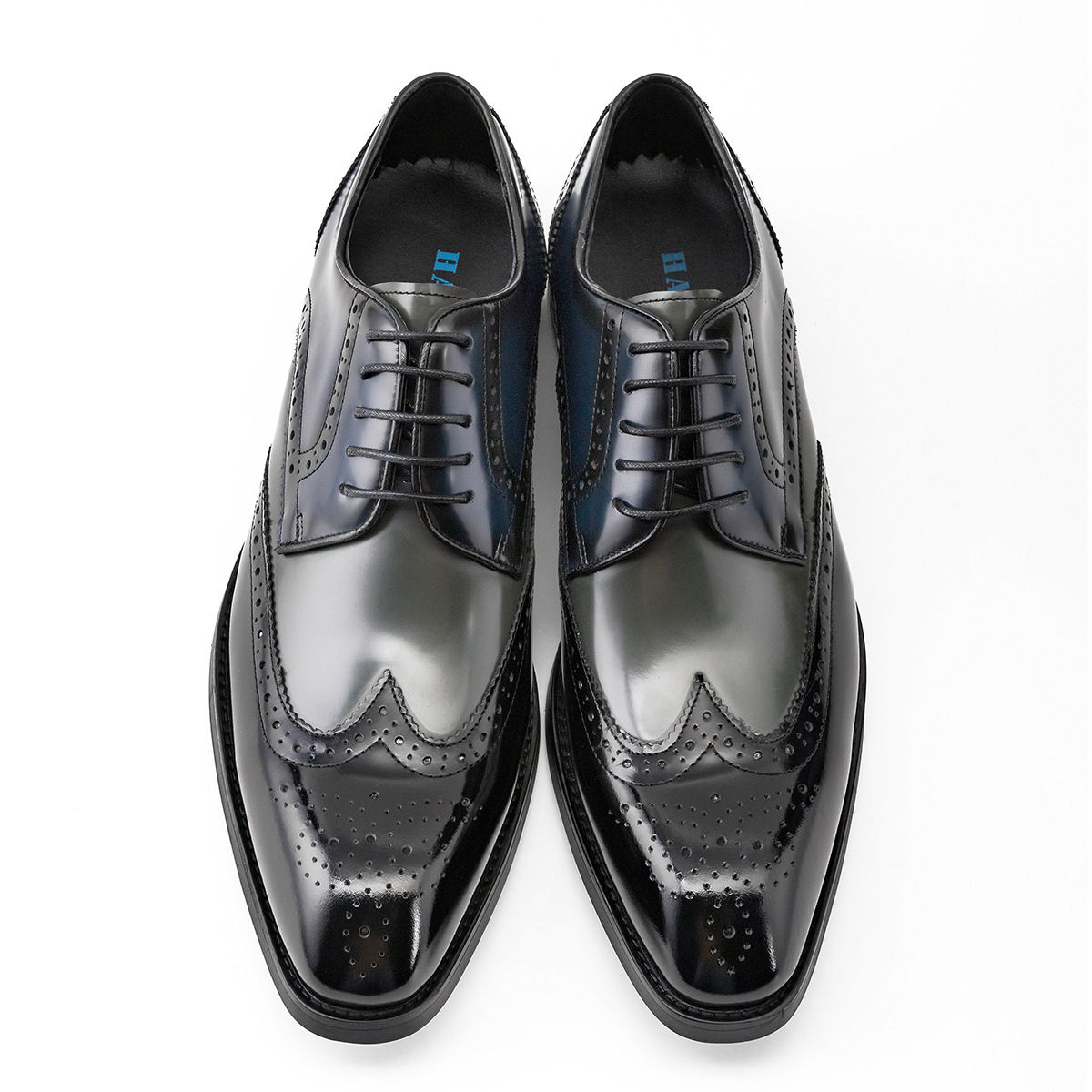 Men's Business Formal Leather Shoes with Square Toe