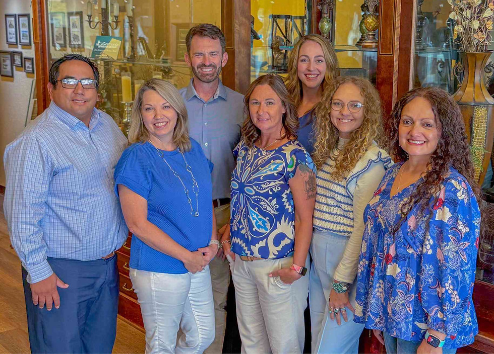Group photo of the DMI Wealth Management and Insurance Solutions team, dedicated to serving West Texas families