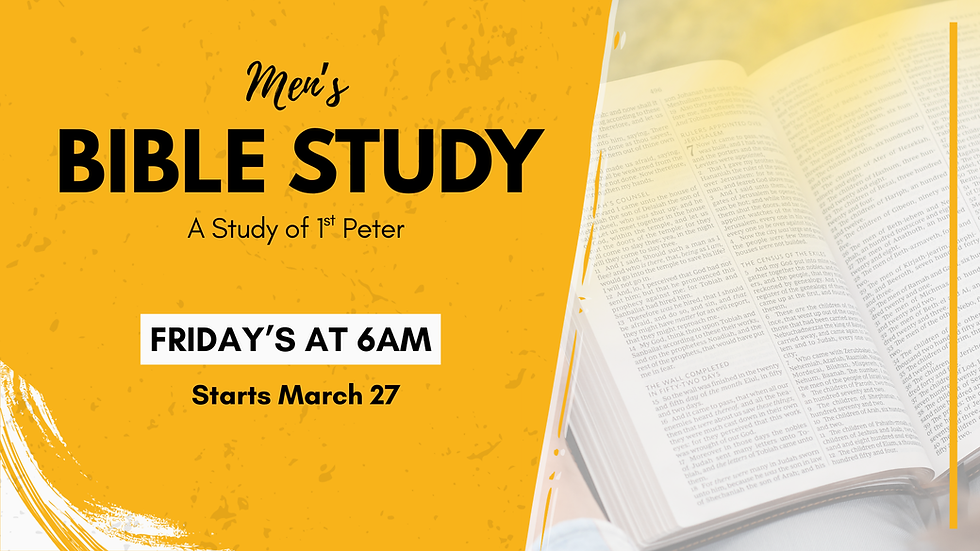 Men's Bible Study