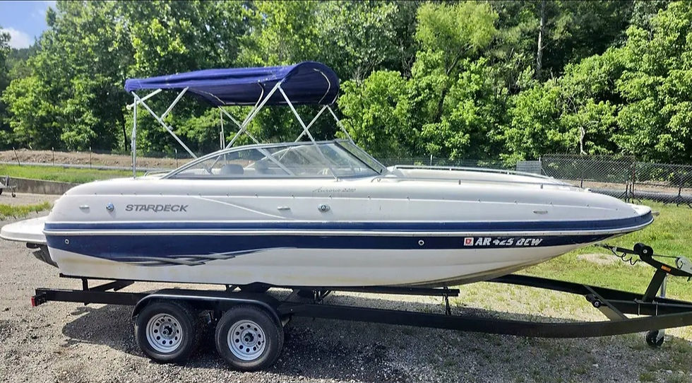 Thumbnail: 2004 Starcraft Deck Boat 22'