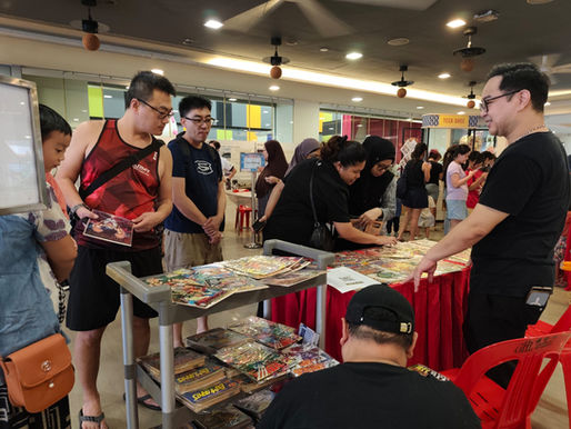 Donate Comic Books Singapore | Comic Rescue at Teck Ghee Carnival