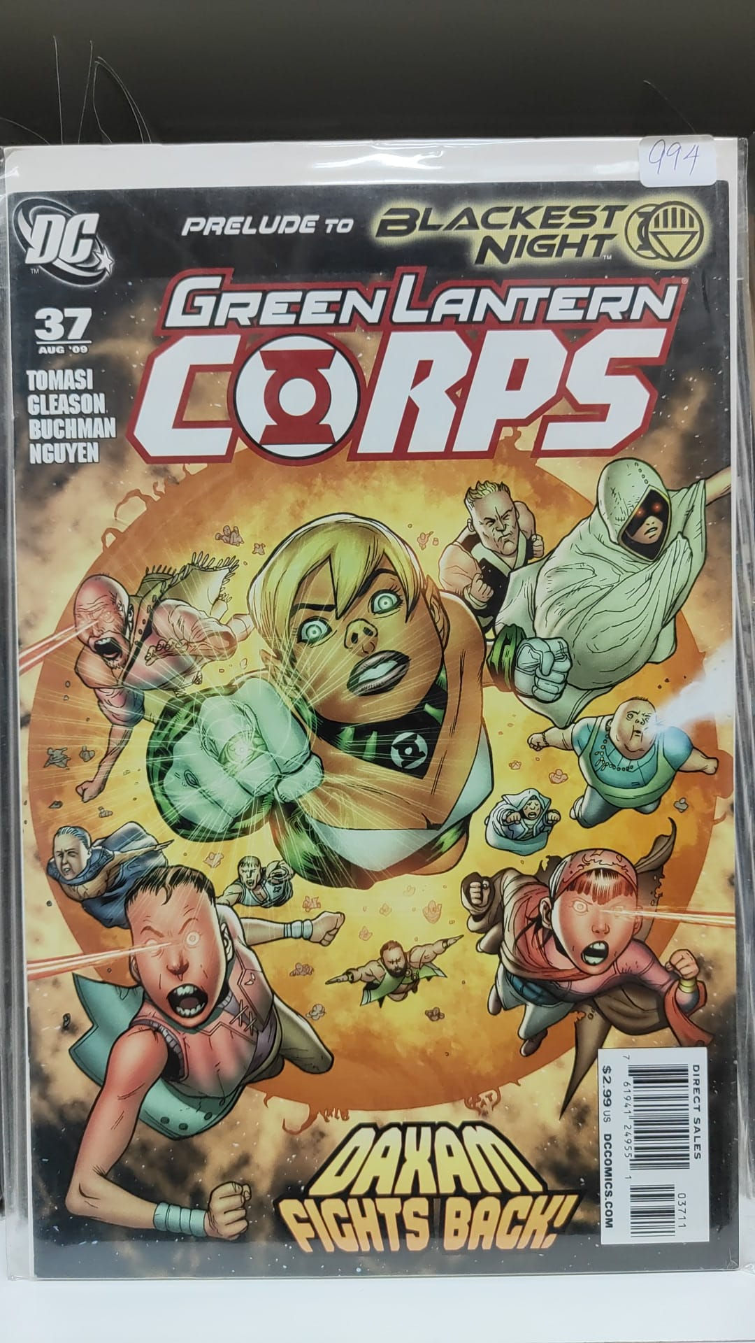 Green Lantern Corps 2009 #37