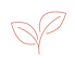 Back to Work Mom logo – minimalist terracotta sprouting plant symbolizing growth and career re-entry for mothers