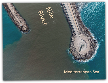 Nile and mediterrenean meets