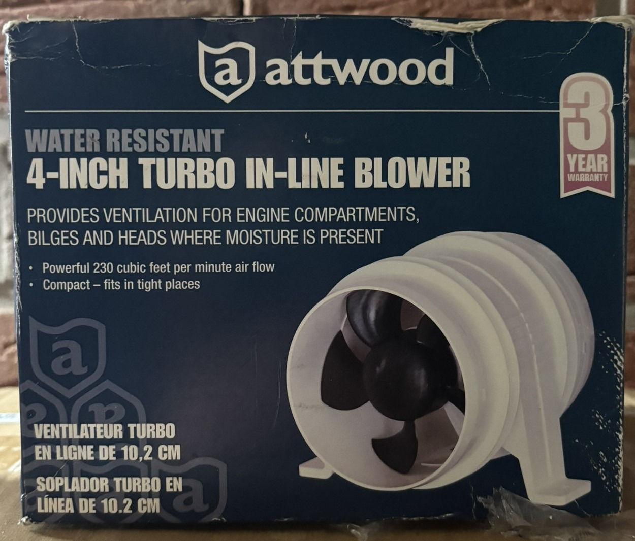 attwood Blower 10cm Restposten