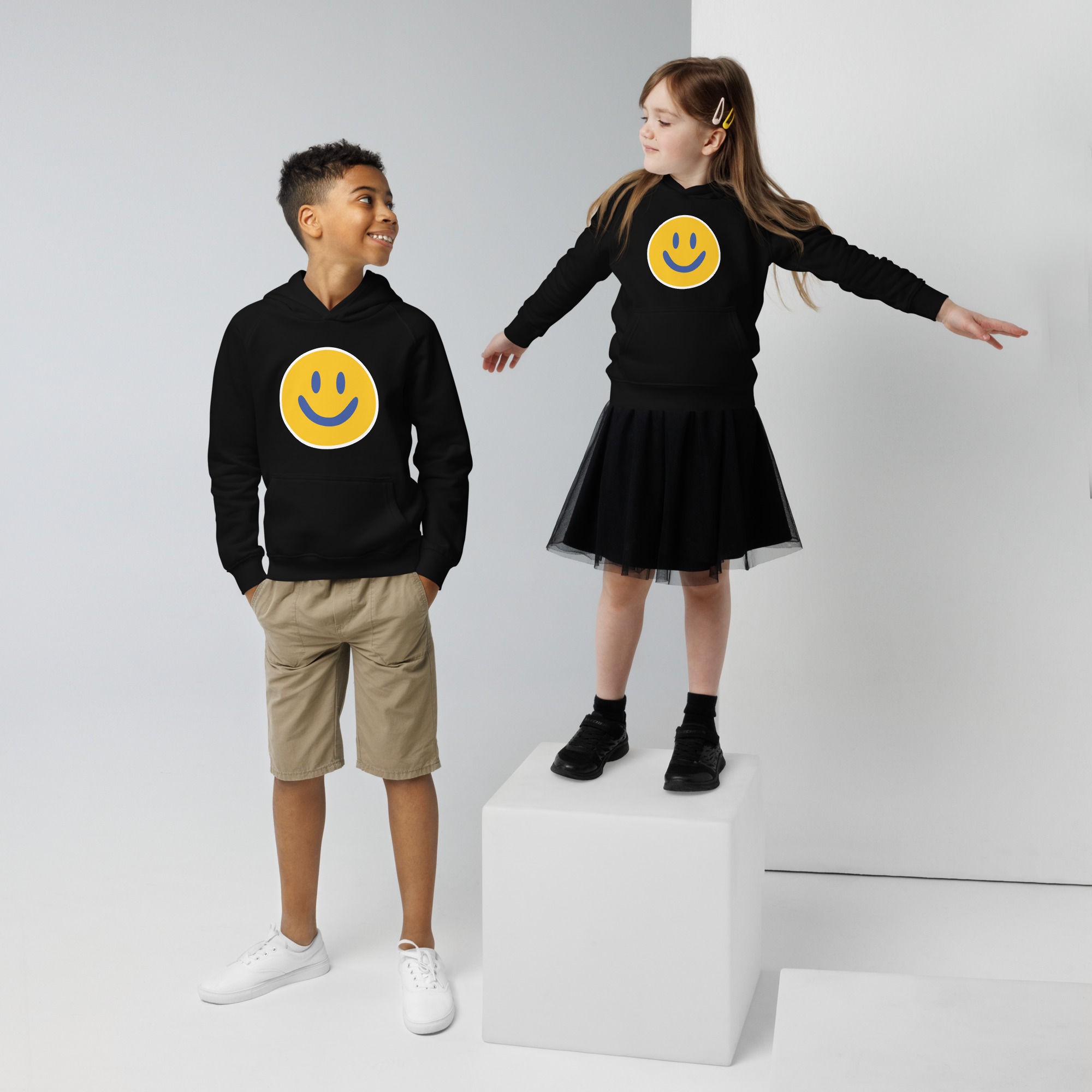 T-ONE Unisex Kapuzenpullover für Kinder