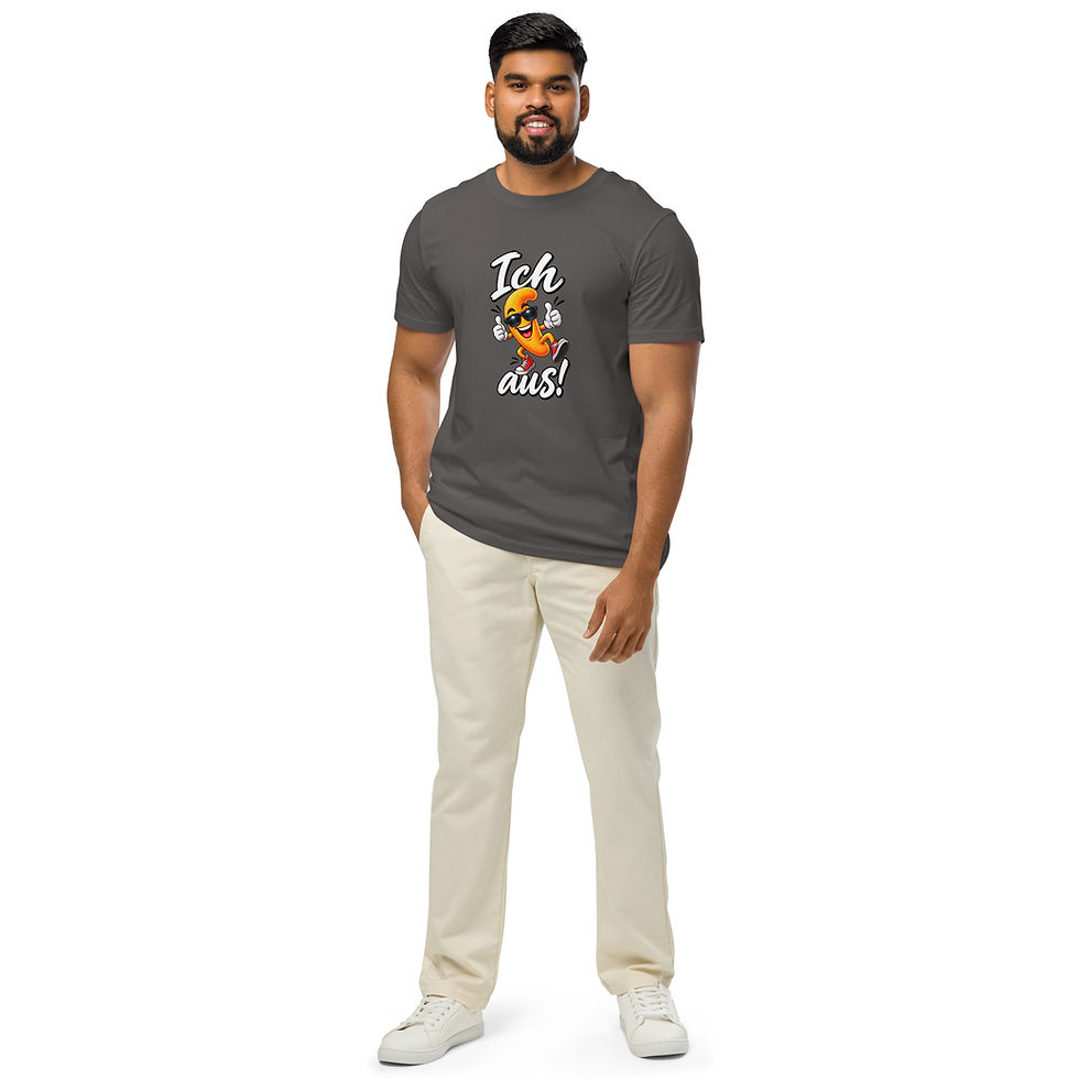 Miniaturbild: T-ONE Unisex Bio-T-Shirt „Ich flip aus“